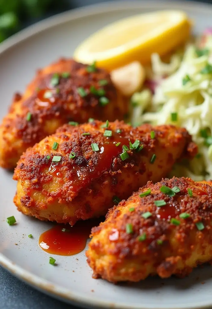 25 Air Fryer Parmesan Crusted Chicken Recipes That Crunch Perfectly 16 25 Air Fryer Parmesan Crusted Chicken Recipes That Crunch Perfectly - 15. BBQ Air Fryer Chicken