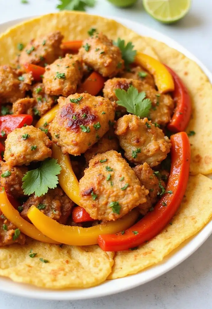 25 Air Fryer Parmesan Crusted Chicken Recipes That Crunch Perfectly 20 25 Air Fryer Parmesan Crusted Chicken Recipes That Crunch Perfectly - 19. Air Fryer Chicken Fajitas