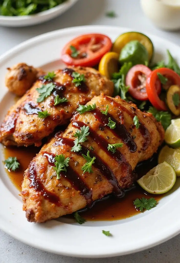 25 Air Fryer Parmesan Crusted Chicken Recipes That Crunch Perfectly 24 25 Air Fryer Parmesan Crusted Chicken Recipes That Crunch Perfectly - 23. Air Fryer Chicken with Balsamic Glaze