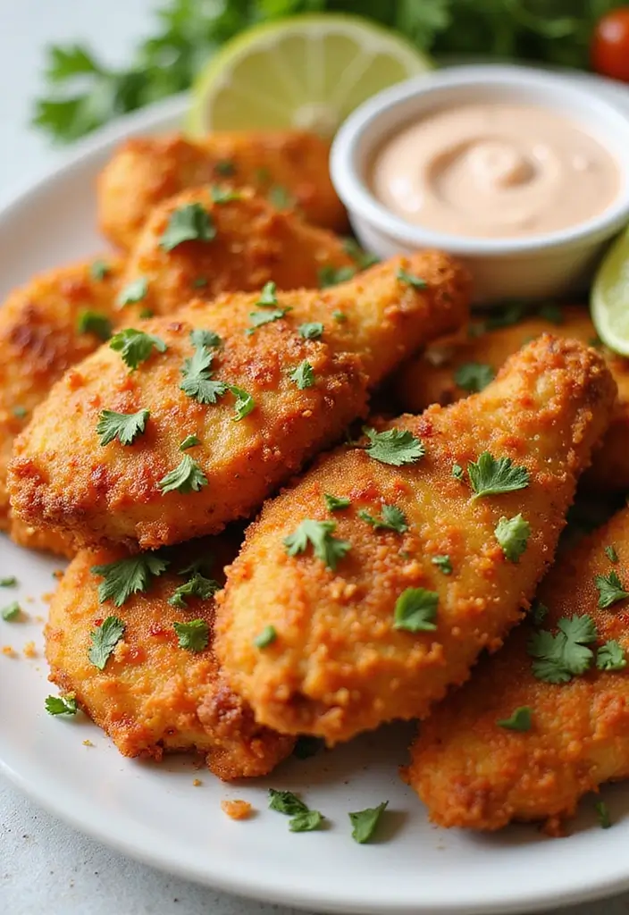 25 Air Fryer Parmesan Crusted Chicken Recipes That Crunch Perfectly 5 25 Air Fryer Parmesan Crusted Chicken Recipes That Crunch Perfectly - 4. Spicy Air Fryer Parmesan Chicken