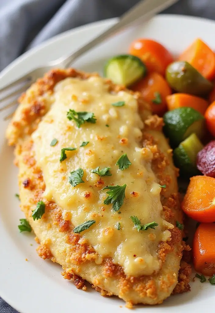 25 Air Fryer Parmesan Crusted Chicken Recipes That Crunch Perfectly 6 25 Air Fryer Parmesan Crusted Chicken Recipes That Crunch Perfectly - 5. Garlic Butter Air Fryer Parmesan Chicken