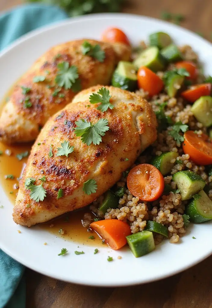 25 Air Fryer Parmesan Crusted Chicken Recipes That Crunch Perfectly 10 25 Air Fryer Parmesan Crusted Chicken Recipes That Crunch Perfectly - 9. Mediterranean Air Fryer Chicken