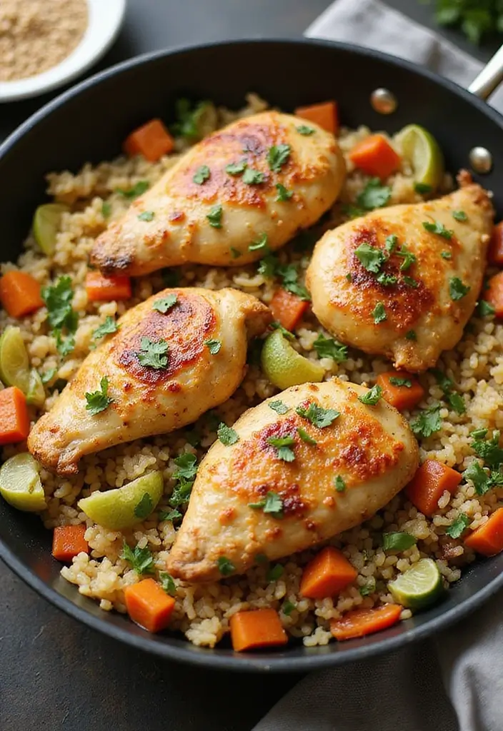 27 Canned Chicken and Rice Recipes That Are Surprisingly Delicious - 15. Chicken and Rice Sauté