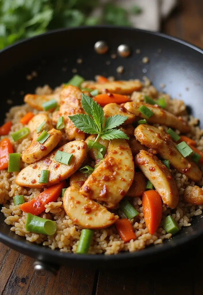 27 Canned Chicken and Rice Recipes That Are Surprisingly Delicious - 17. Chicken and Rice Stir-Fry
