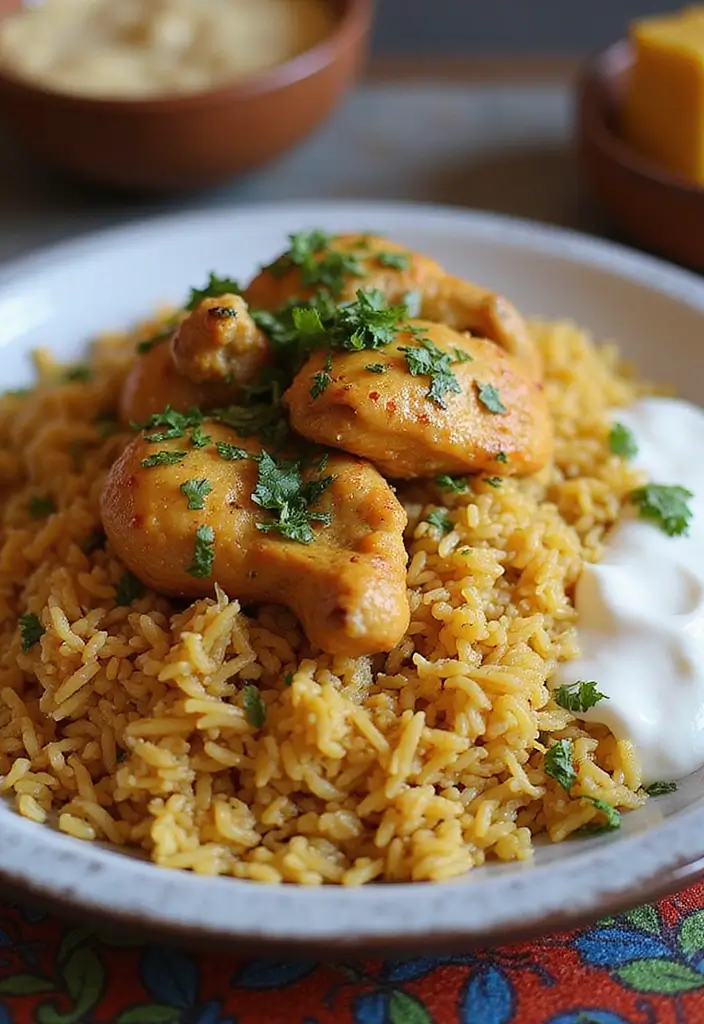27 Canned Chicken and Rice Recipes That Are Surprisingly Delicious - 19. Chicken and Rice Biryani