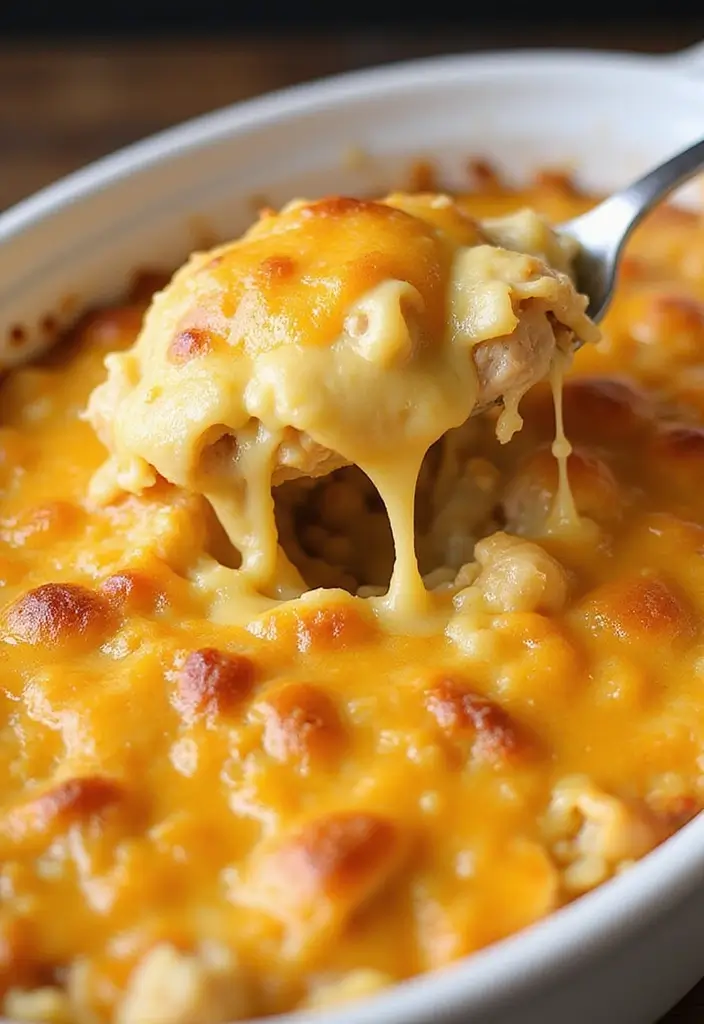 27 Canned Chicken and Rice Recipes That Are Surprisingly Delicious - 4. Cheesy Chicken and Rice Bake