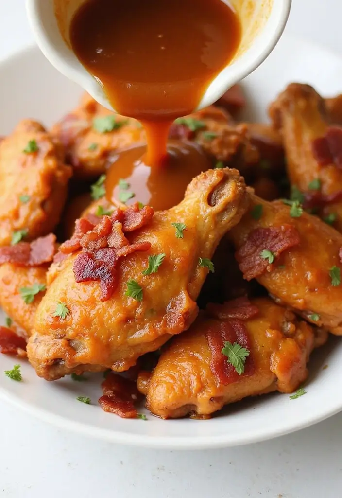 27 Chicken Wing Sauce Recipes That Elevate Every Bite 26 27 Chicken Wing Sauce Recipes That Elevate Every Bite - 10. Maple Bacon Wing Sauce
