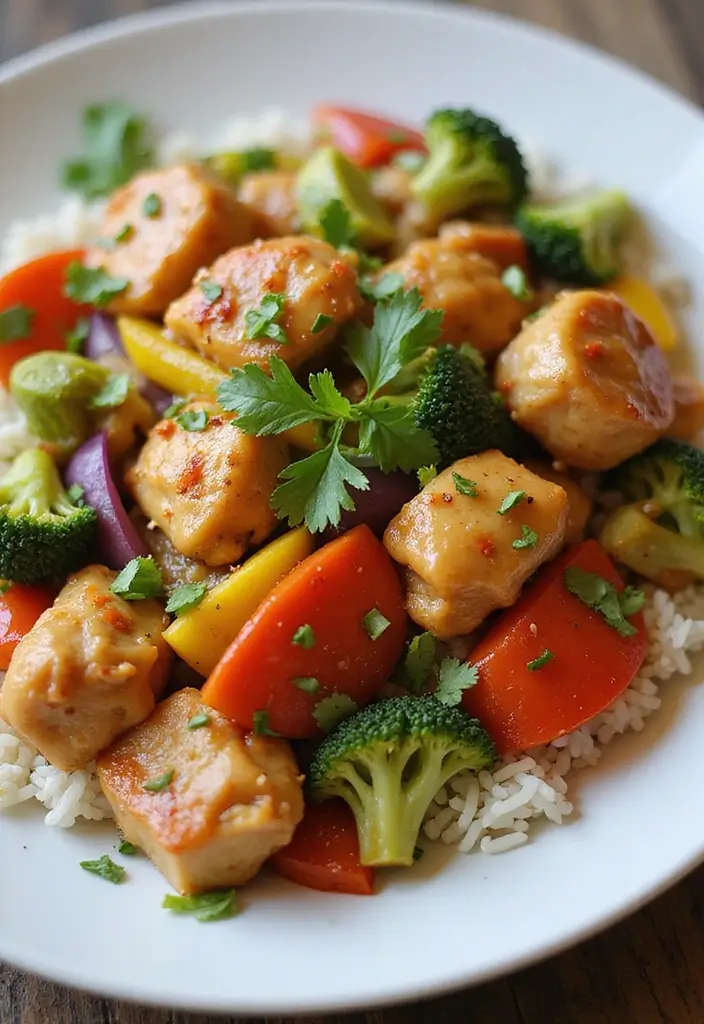 27 Chicken and Steak Recipes That Satisfy Any Craving - 12. Chicken Stir-Fry with Veggies