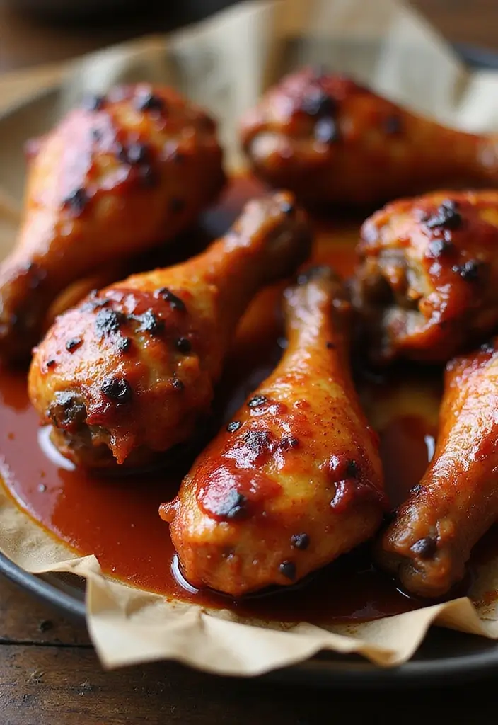 27 Chicken and Steak Recipes That Satisfy Any Craving - 13. Barbecue Chicken Drumsticks