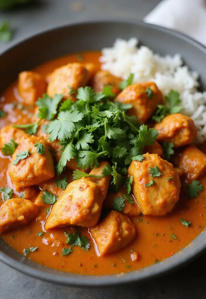 27 Chicken and Steak Recipes That Satisfy Any Craving - 24. Chicken Tikka Masala