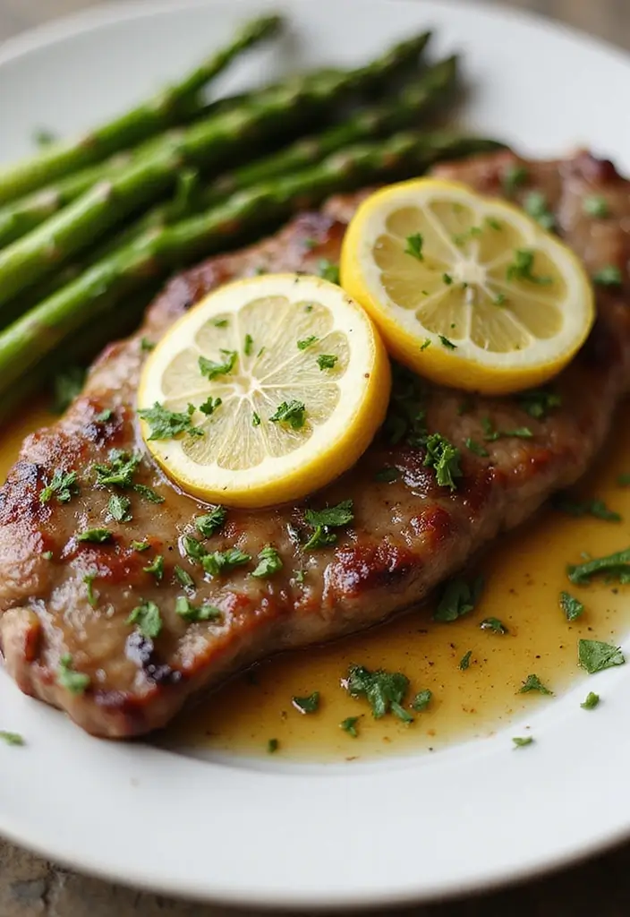 27 Chicken and Steak Recipes That Satisfy Any Craving - 8. Lemon Garlic Butter Steak