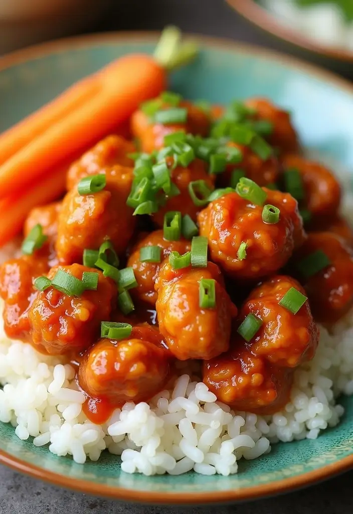 27 General Tso Chicken Crockpot Recipes That Are Sweet & Spicy - 11. Sweet Chili General Tso Chicken