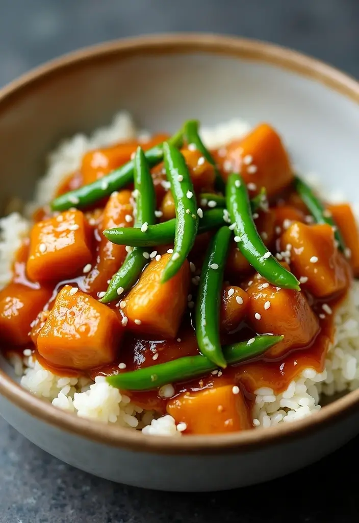 27 General Tso Chicken Crockpot Recipes That Are Sweet & Spicy - 13. Garlic Butter General Tso Chicken