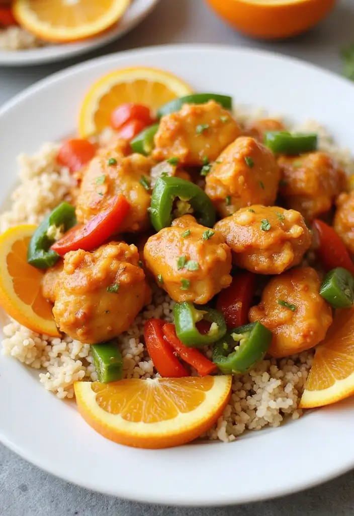 27 General Tso Chicken Crockpot Recipes That Are Sweet & Spicy - 2. Orange Zest General Tso Chicken