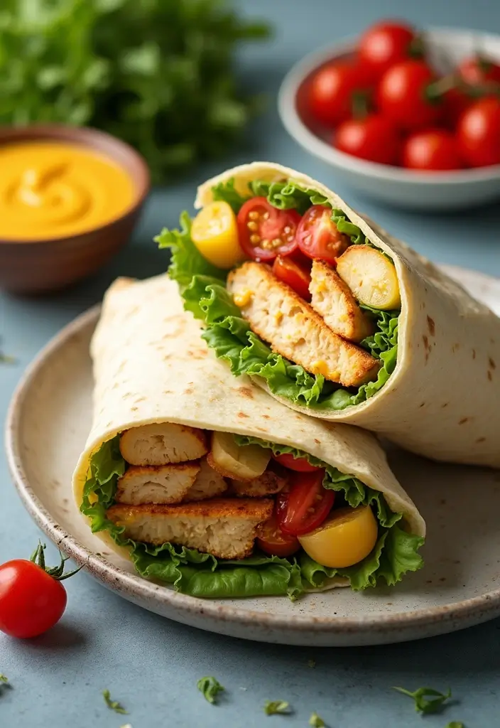 27 Honey Mustard Chicken Wrap Recipes That Are Quick & Protein-Packed 2 27 Honey Mustard Chicken Wrap Recipes That Are Quick & Protein-Packed - 1. Classic Honey Mustard Chicken Wrap