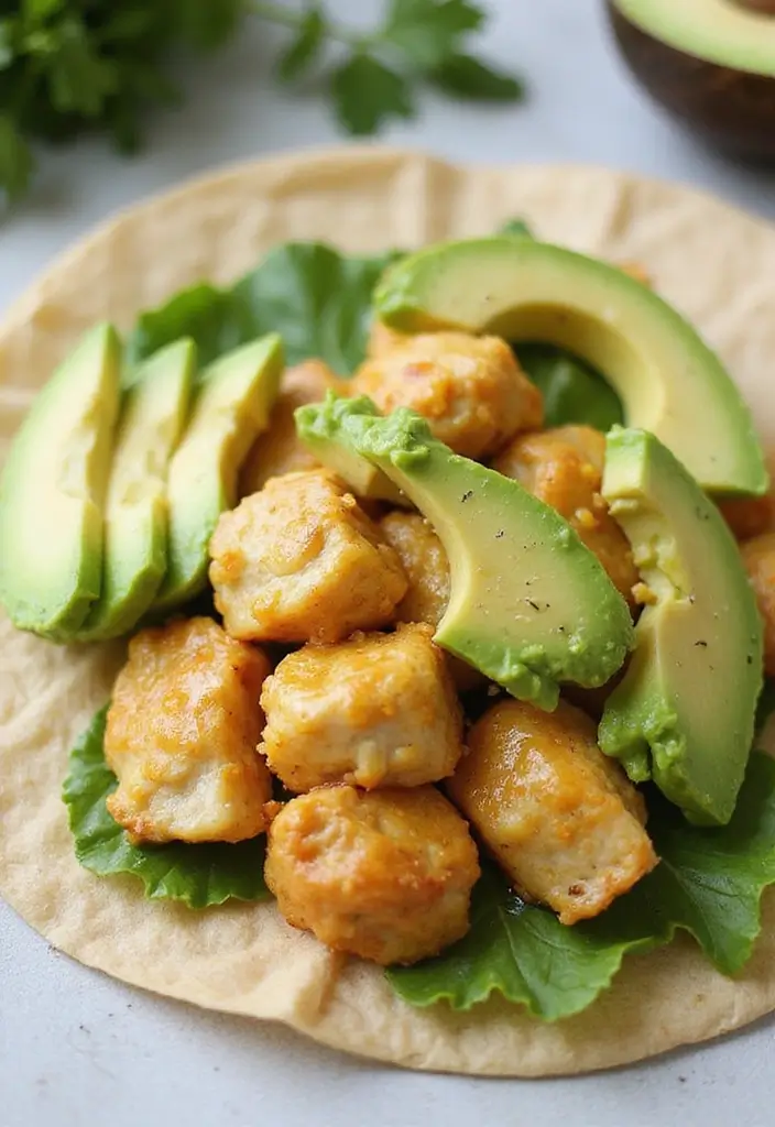 27 Honey Mustard Chicken Wrap Recipes That Are Quick & Protein-Packed 13 27 Honey Mustard Chicken Wrap Recipes That Are Quick & Protein-Packed - 12. Honey Mustard Chicken and Avocado Wrap