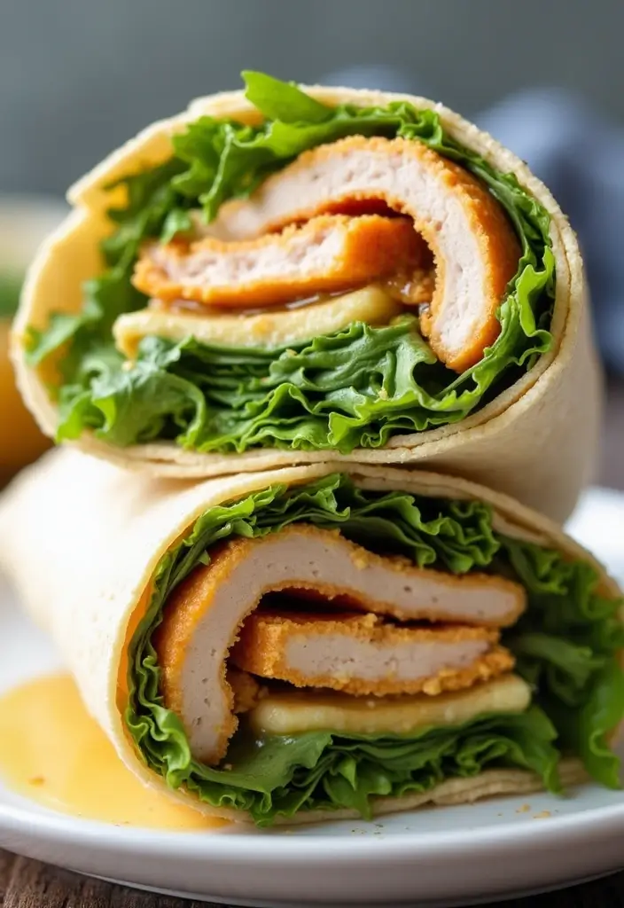 27 Honey Mustard Chicken Wrap Recipes That Are Quick & Protein-Packed 15 27 Honey Mustard Chicken Wrap Recipes That Are Quick & Protein-Packed - 14. Turkey and Honey Mustard Chicken Wrap