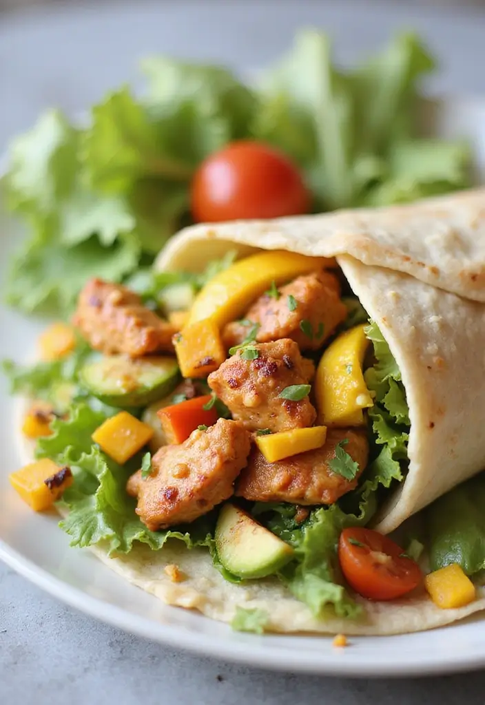27 Honey Mustard Chicken Wrap Recipes That Are Quick & Protein-Packed 19 27 Honey Mustard Chicken Wrap Recipes That Are Quick & Protein-Packed - 18. Honey Mustard Chicken and Cabbage Wrap