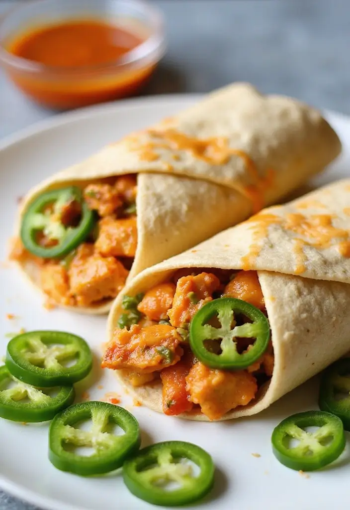 27 Honey Mustard Chicken Wrap Recipes That Are Quick & Protein-Packed 3 27 Honey Mustard Chicken Wrap Recipes That Are Quick & Protein-Packed - 2. Spicy Honey Mustard Chicken Wrap