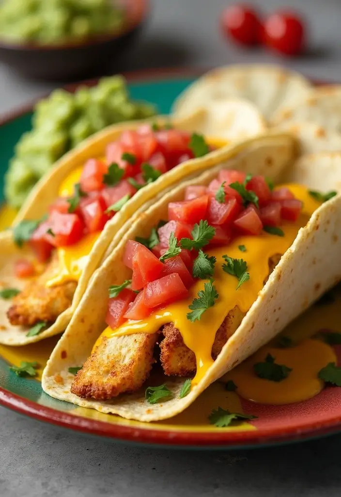 27 Honey Mustard Chicken Wrap Recipes That Are Quick & Protein-Packed 22 27 Honey Mustard Chicken Wrap Recipes That Are Quick & Protein-Packed - 21. Honey Mustard Chicken Taco Wrap