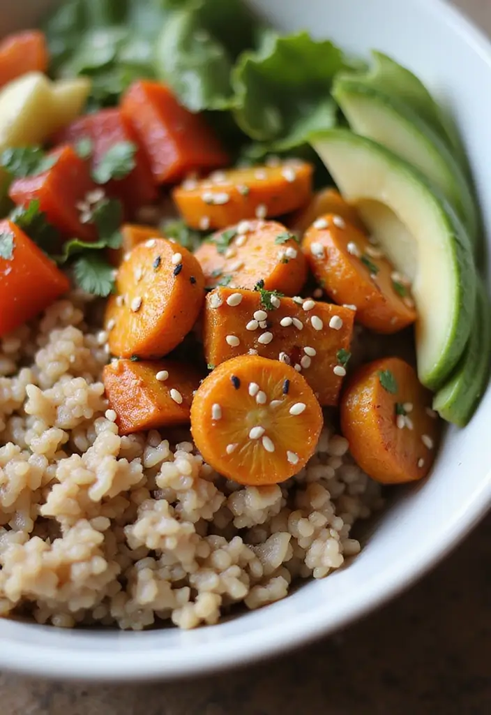 27 Orange Chicken Recipe Healthy Versions That Feel Fresh & Light - 22. Orange Chicken Buddha Bowl