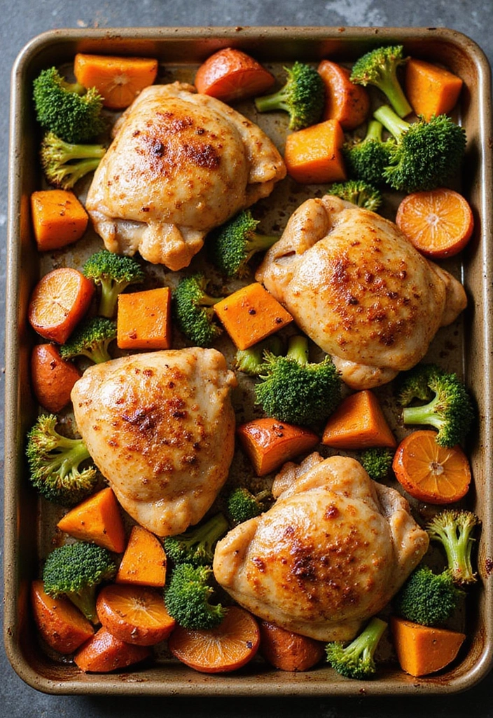 27 Orange Chicken Recipe Healthy Versions That Feel Fresh & Light - 3. Sheet Pan Orange Chicken & Veggies