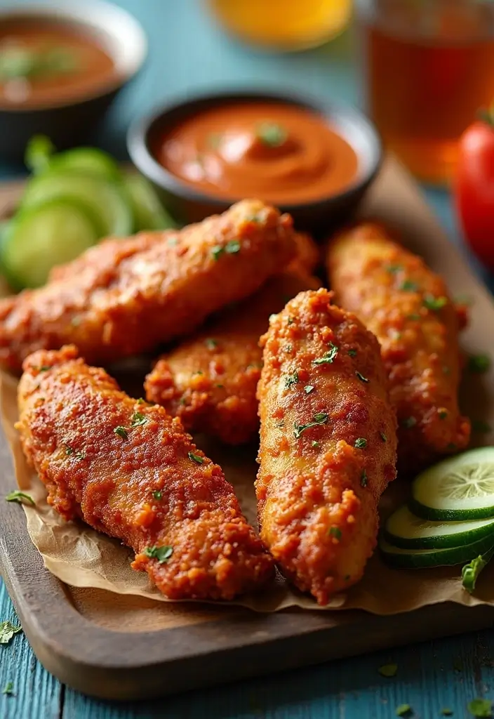 27 Recipes for Chicken Tenders That Are Juicy & Homemade 37 27 Recipes for Chicken Tenders That Are Juicy & Homemade - 21. Cajun BBQ Chicken Tenders