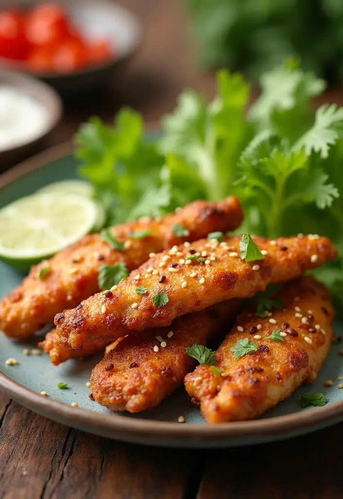 27 Recipes for Chicken Tenders That Are Juicy & Homemade 39 27 Recipes for Chicken Tenders That Are Juicy & Homemade - 23. Ginger Garlic Chicken Tenders