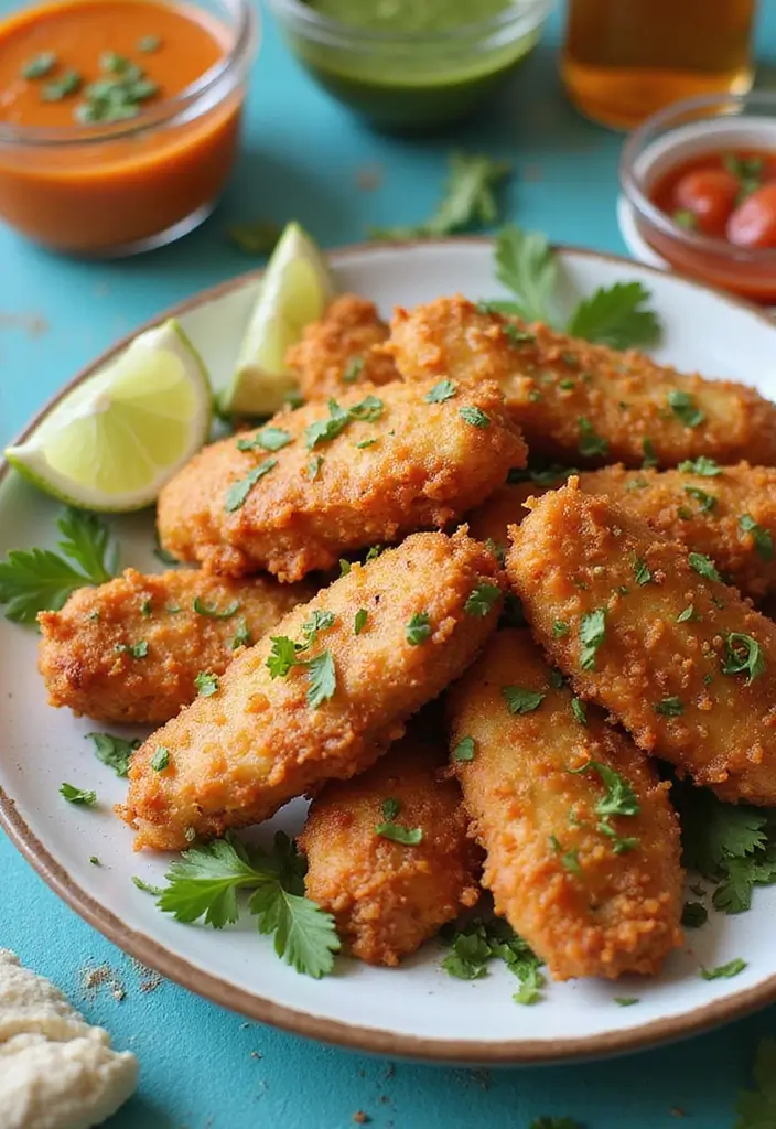 27 Recipes for Chicken Tenders That Are Juicy & Homemade 22 27 Recipes for Chicken Tenders That Are Juicy & Homemade - 6. Thai Coconut Chicken Tenders