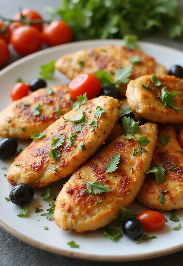 27 Recipes for Chicken Tenders That Are Juicy & Homemade 25 27 Recipes for Chicken Tenders That Are Juicy & Homemade - 9. Mediterranean Chicken Tenders