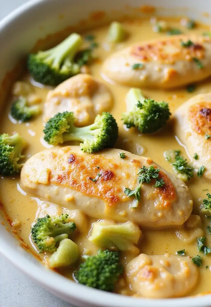 27 Recipes with Rotisserie Chicken That Reinvent Leftovers - 19. Chicken & Broccoli Alfredo Bake