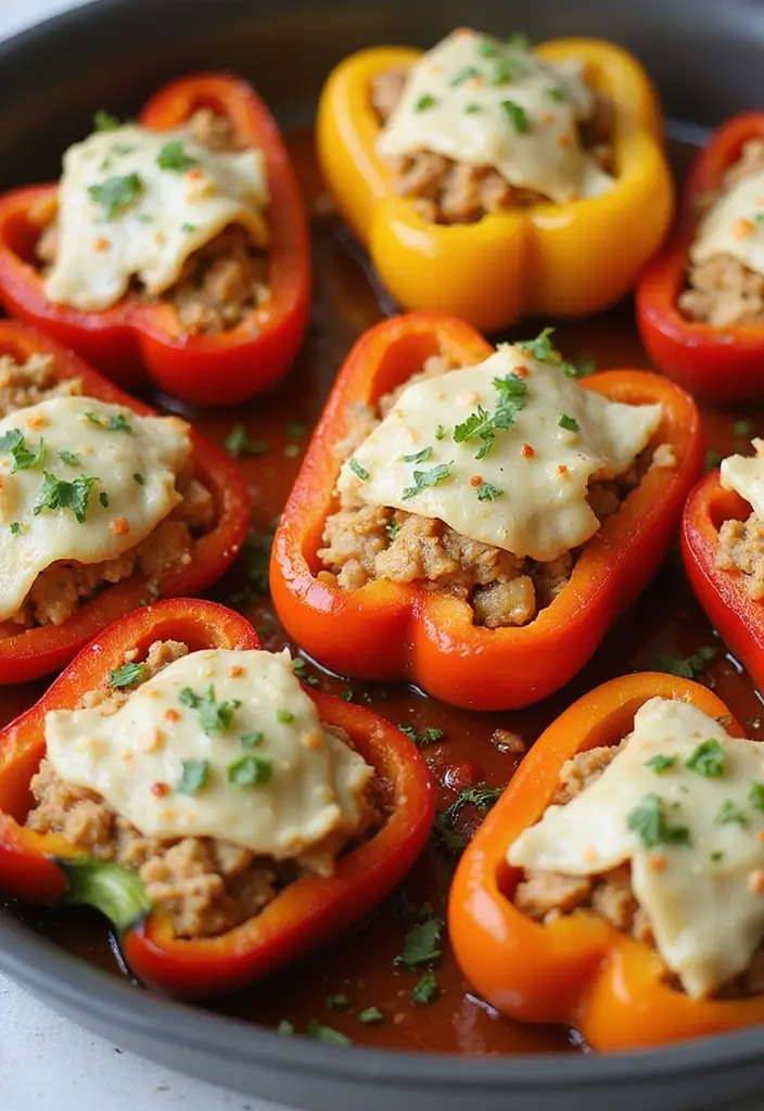 27 Recipes with Rotisserie Chicken That Reinvent Leftovers - 23. Chicken Stuffed Peppers