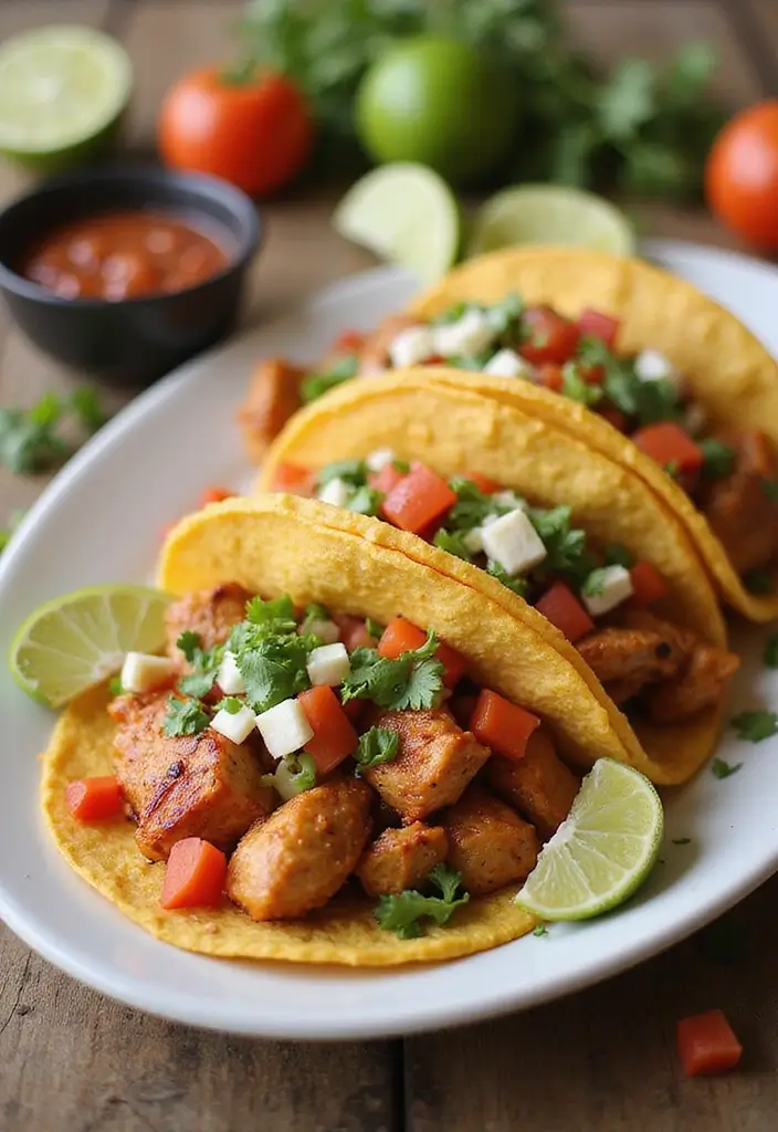 27 Recipes with Rotisserie Chicken That Reinvent Leftovers - 7. Rotisserie Chicken Tacos