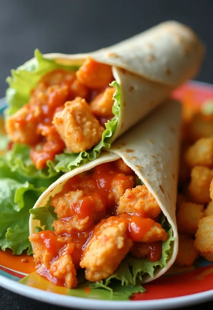 27 Rotisserie Chicken Wrap Recipes That Are Portable & Yummy 5 27 Rotisserie Chicken Wrap Recipes That Are Portable & Yummy - 4. Buffalo Chicken Wrap