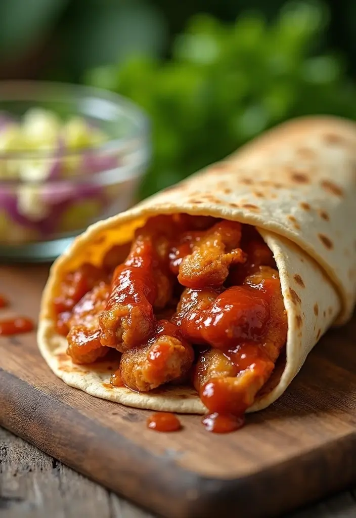 27 Rotisserie Chicken Wrap Recipes That Are Portable & Yummy 6 27 Rotisserie Chicken Wrap Recipes That Are Portable & Yummy - 5. BBQ Chicken Wrap