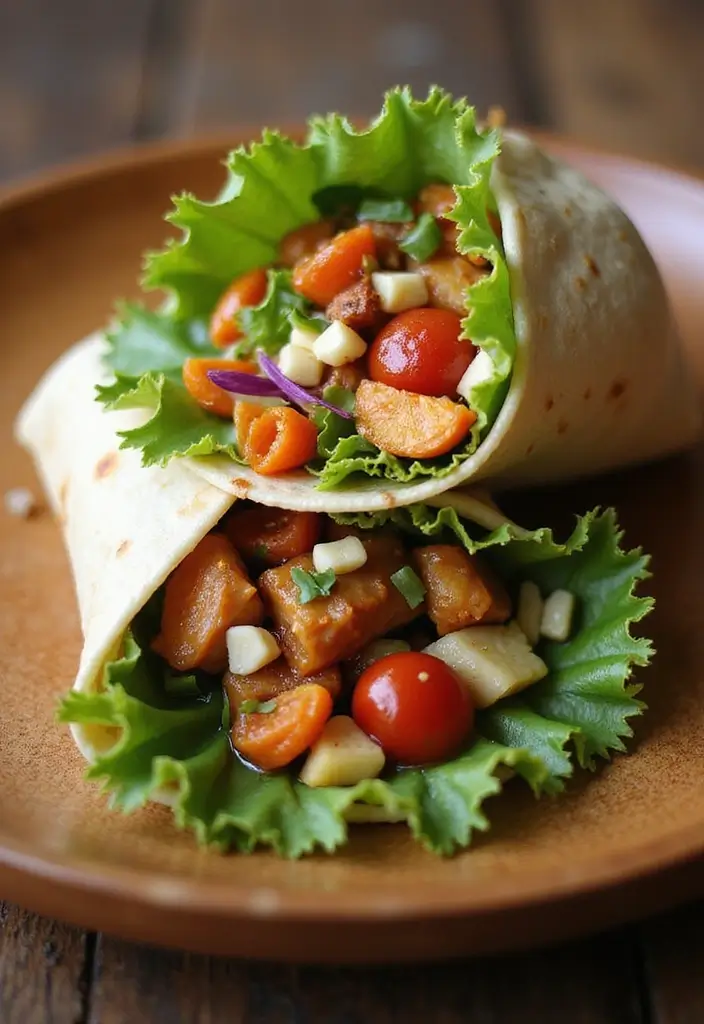 27 Rotisserie Chicken Wrap Recipes That Are Portable & Yummy 7 27 Rotisserie Chicken Wrap Recipes That Are Portable & Yummy - 6. Asian Chicken Wrap