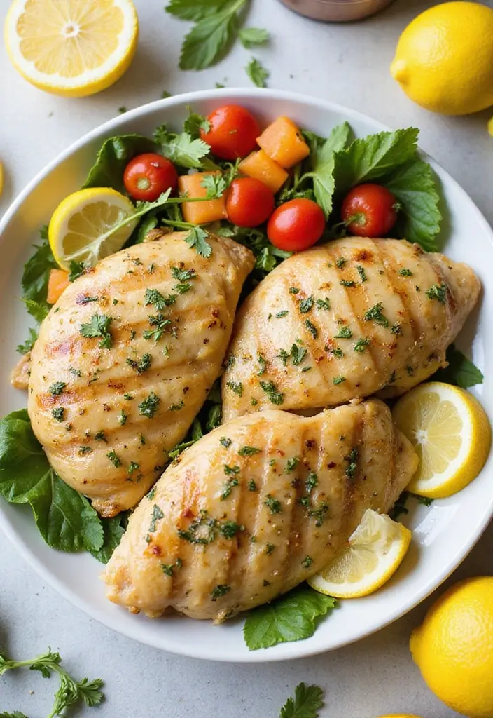 27 Ways to Cook Chicken Breast Perfectly Every Single Time 11 27 Ways to Cook Chicken Breast Perfectly Every Single Time - 10. Lemon Herb Chicken Breast for Bright Flavors