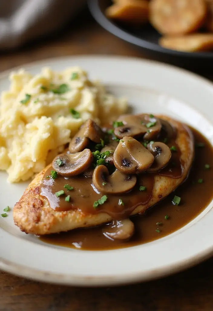 27 Ways to Cook Chicken Breast Perfectly Every Single Time 23 27 Ways to Cook Chicken Breast Perfectly Every Single Time - 22. Chicken Breast with Mushroom Sauce for Earthy Flavors