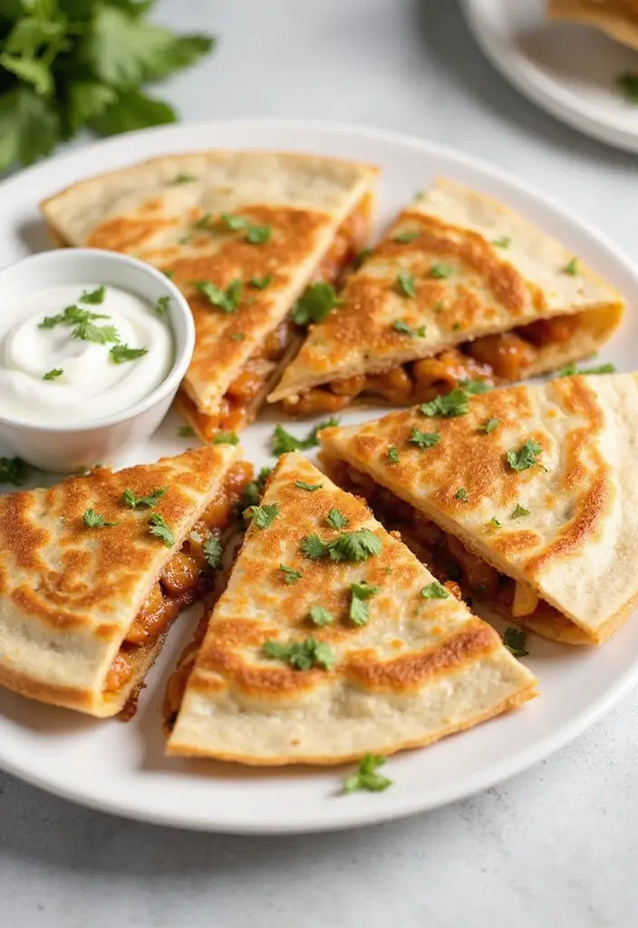 28 BBQ Chicken Instant Pot Recipes Ready in Minutes 11 28 BBQ Chicken Instant Pot Recipes Ready in Minutes - 10. BBQ Chicken Quesadillas