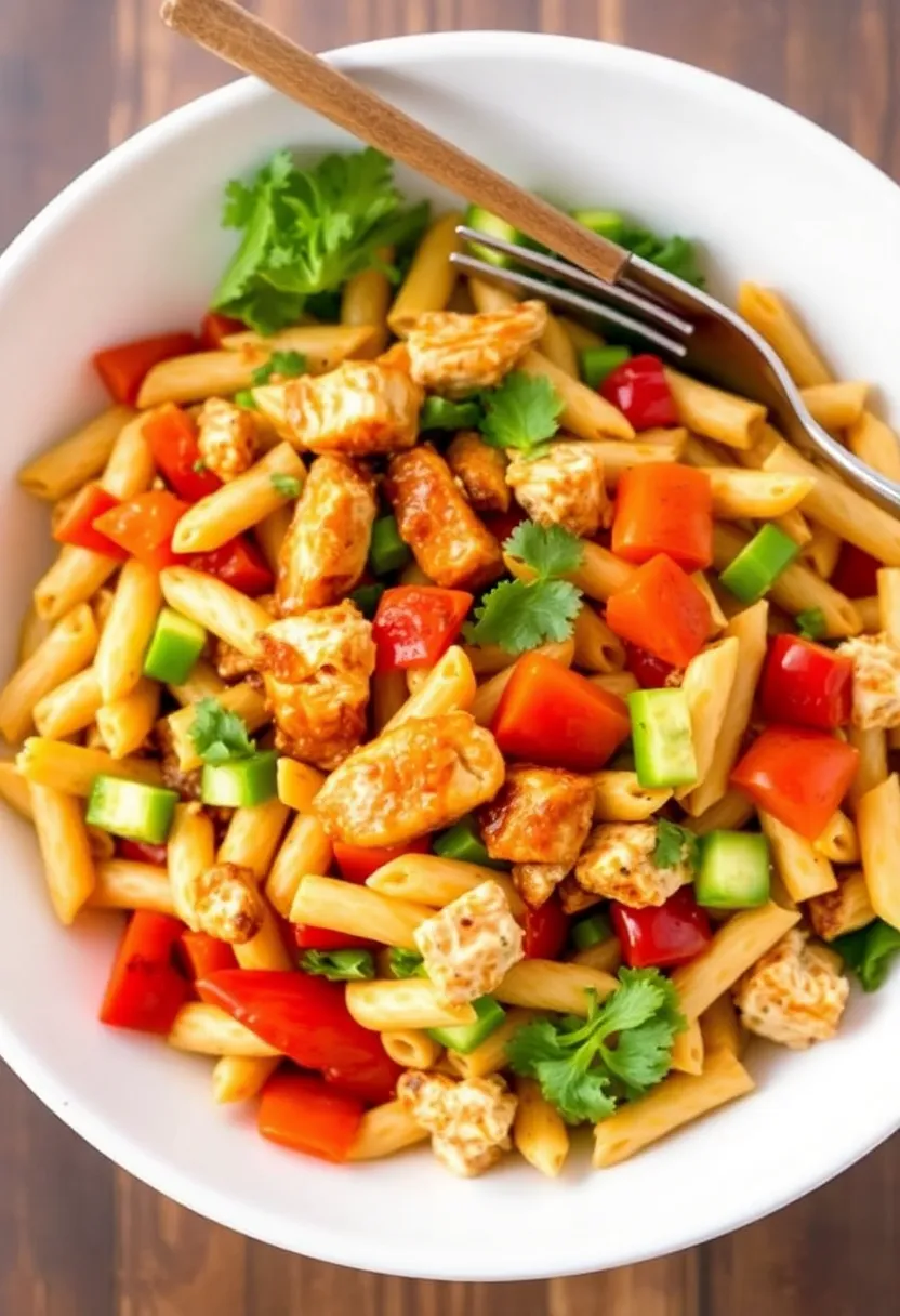 28 BBQ Chicken Instant Pot Recipes Ready in Minutes 21 28 BBQ Chicken Instant Pot Recipes Ready in Minutes - 20. BBQ Chicken Pasta Salad