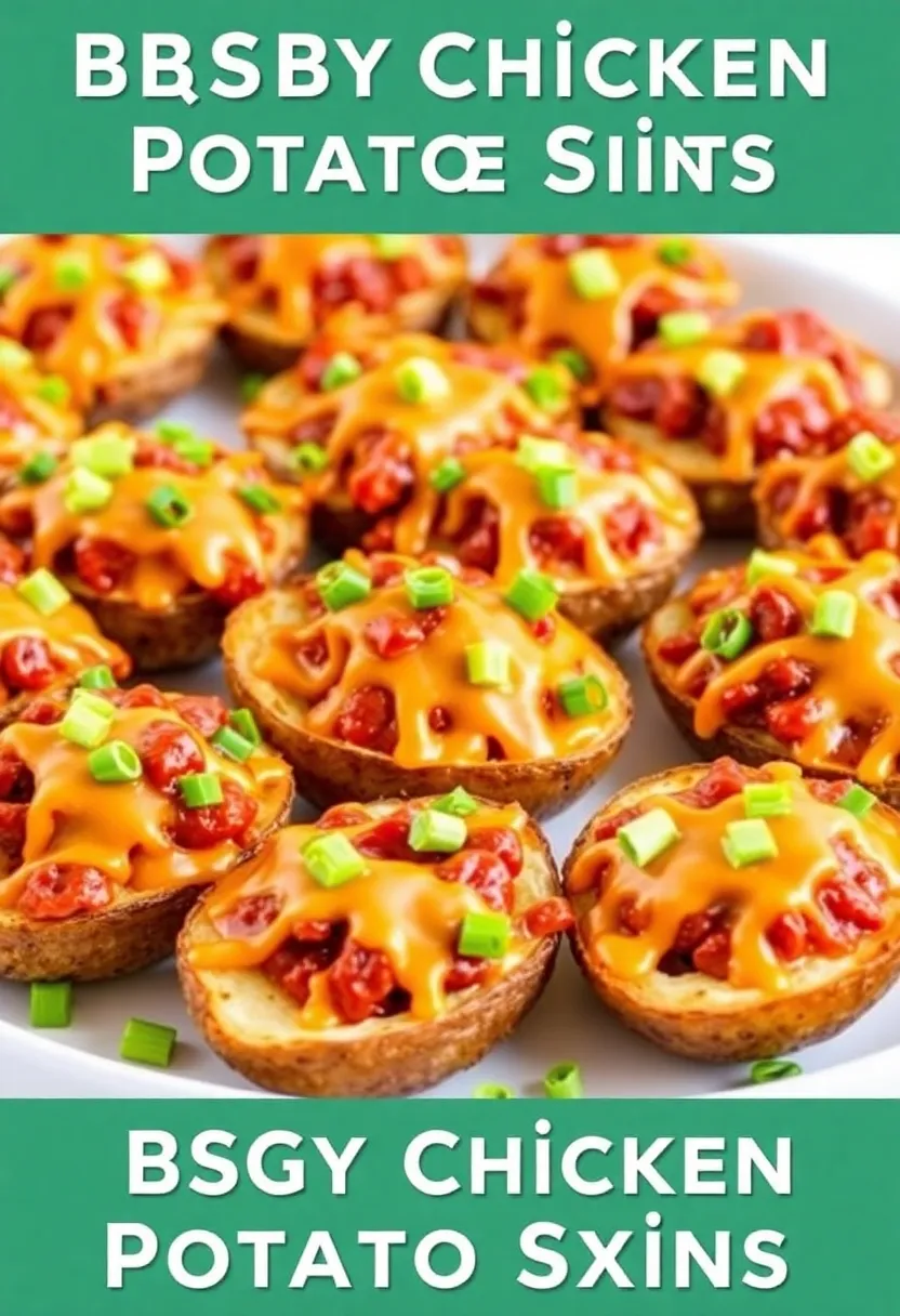 28 BBQ Chicken Instant Pot Recipes Ready in Minutes 27 28 BBQ Chicken Instant Pot Recipes Ready in Minutes - 26. BBQ Chicken Potato Skins