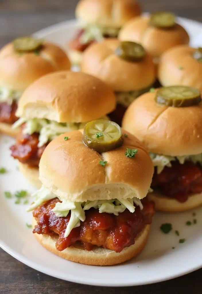 28 BBQ Chicken Instant Pot Recipes Ready in Minutes 8 28 BBQ Chicken Instant Pot Recipes Ready in Minutes - 7. BBQ Chicken Sliders