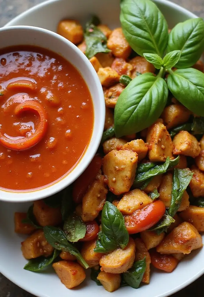 28 Chicken Stir Fry Sauce Recipes That Make Meals Pop 24 28 Chicken Stir Fry Sauce Recipes That Make Meals Pop - 23. Tomato Basil Sauce