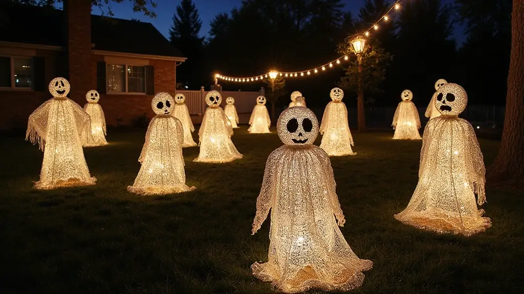 28 Chicken Wire Ghosts DIY Projects That Are Spooky & Fun 6 28 Chicken Wire Ghosts DIY Projects That Are Spooky & Fun