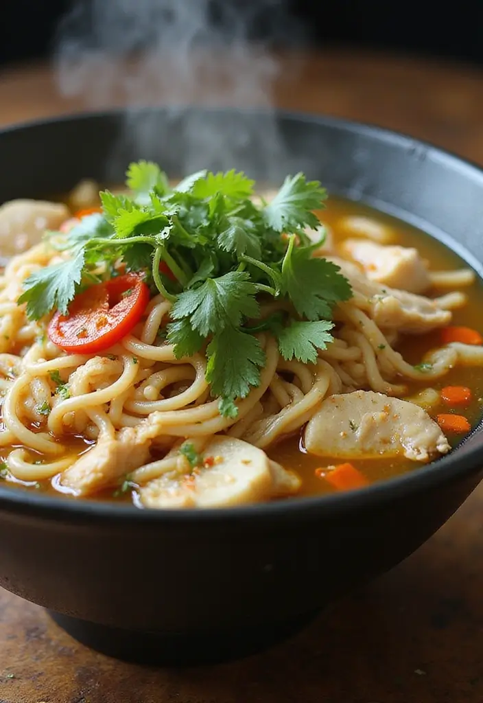 28 Homemade Noodles for Chicken Noodle Soup Recipes That Taste Fresh - 10. Asian-style Rice Noodles for a Fusion Approach