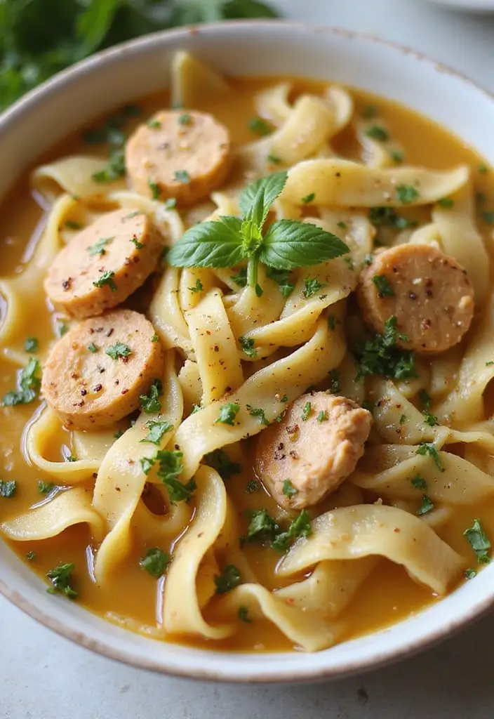 28 Homemade Noodles for Chicken Noodle Soup Recipes That Taste Fresh - 17. Fettuccine-style Noodles for a Classic Touch