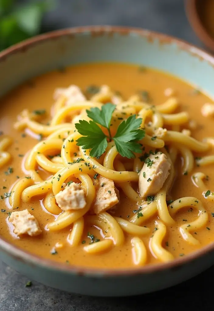 28 Homemade Noodles for Chicken Noodle Soup Recipes That Taste Fresh - 18. Cheesy Garlic Noodles for an Indulgent Flavor