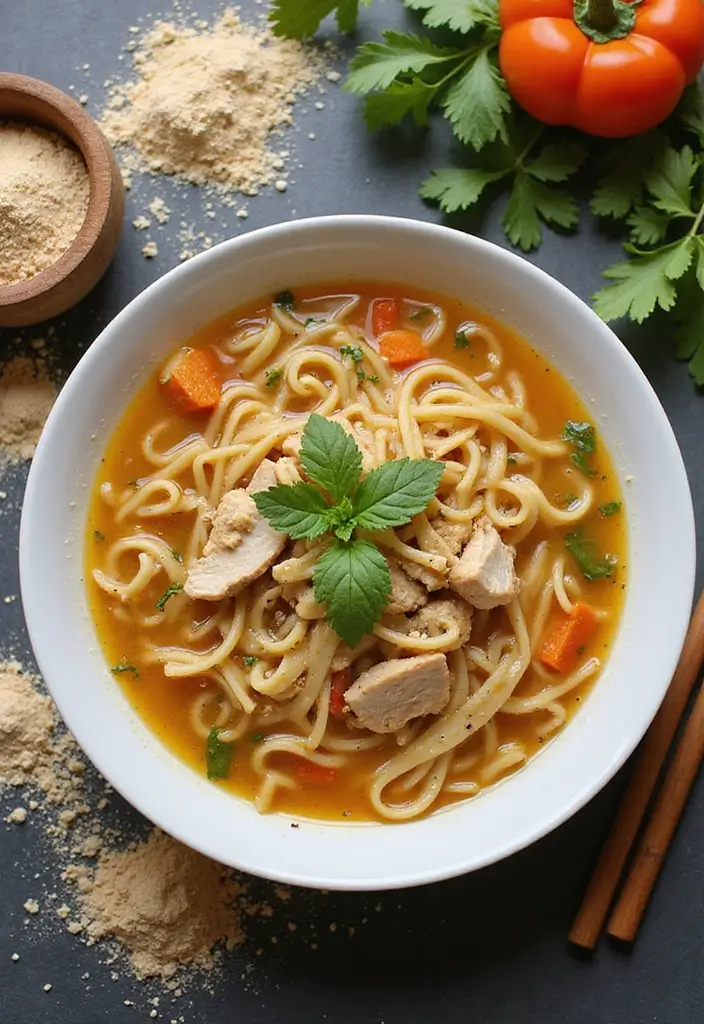 28 Homemade Noodles for Chicken Noodle Soup Recipes That Taste Fresh - 2. Whole Wheat Noodles for a Healthier Option