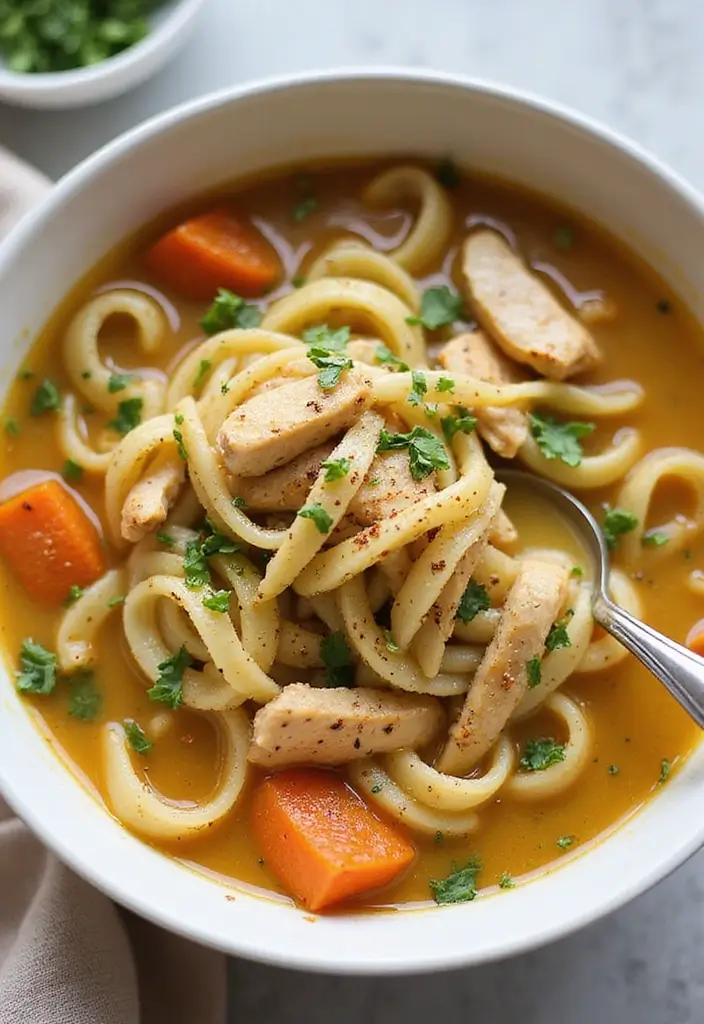 28 Homemade Noodles for Chicken Noodle Soup Recipes That Taste Fresh - 25. Garlic Butter Noodles for Rich Flavor