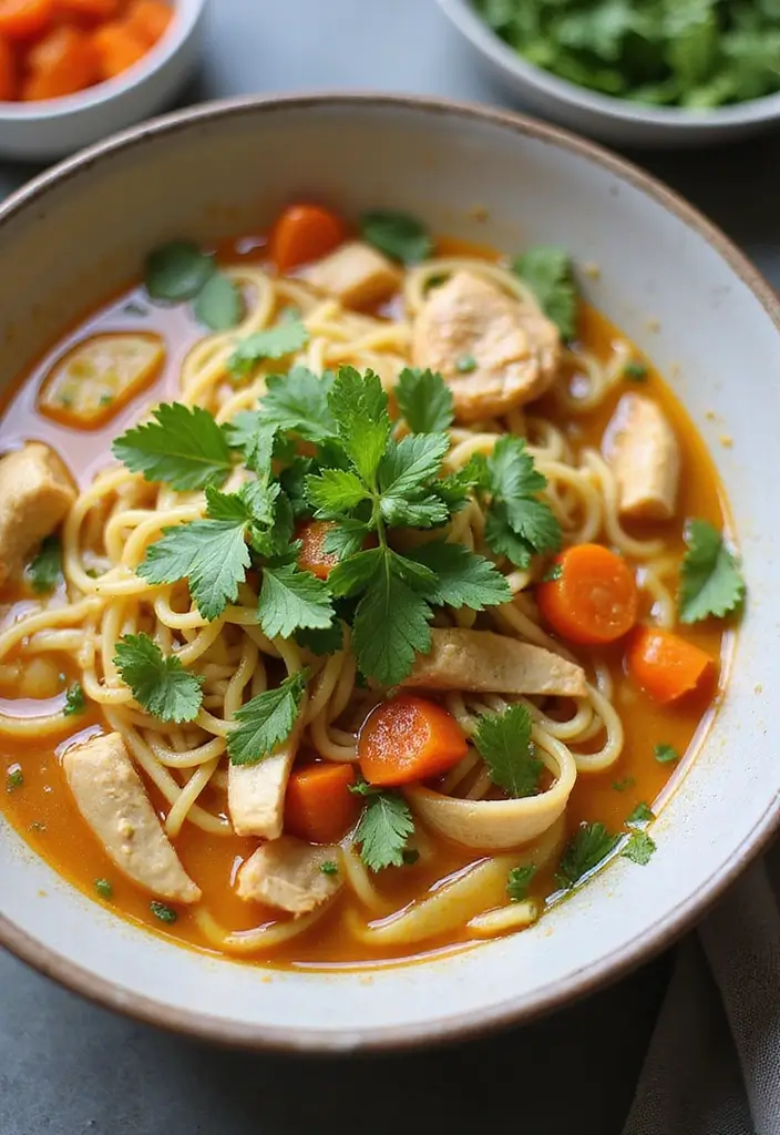 28 Homemade Noodles for Chicken Noodle Soup Recipes That Taste Fresh - 27. Sweet Pea Noodles for a Spring Flavor